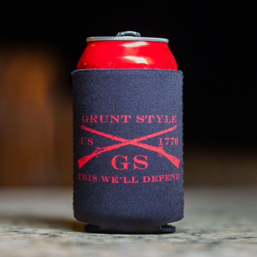 Red Blood Blue Collar™ Beer Sock™ Insulator - Keep Your Drinks Cold for Hours | Perfect for Camping, BBQs, and Outdoor Parties
