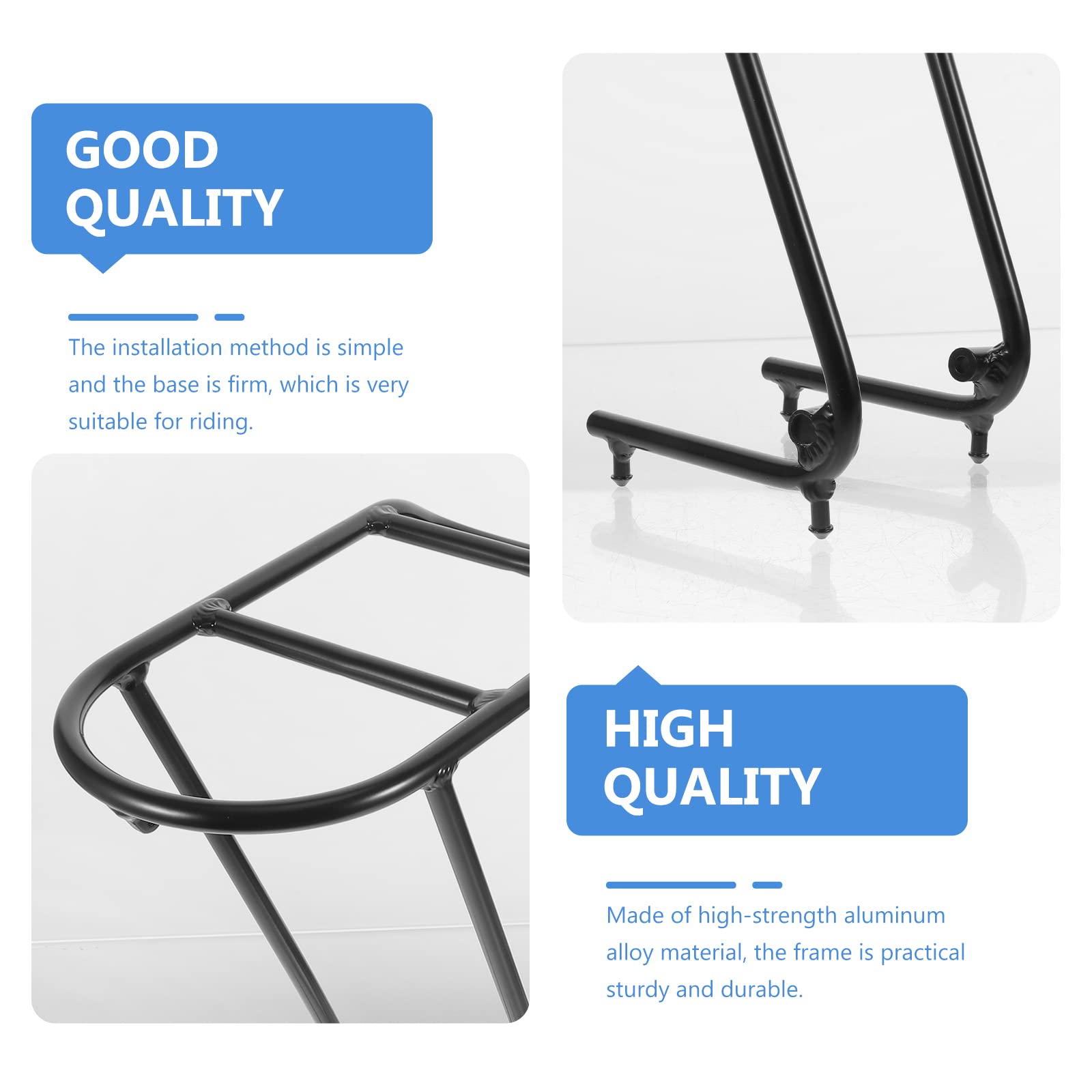 Universal Alloy Bicycle Front Rack - Durable Bike Front Bag Holder & Storage Accessory for Cycling Commuting, Touring & Outdoor Adventures
