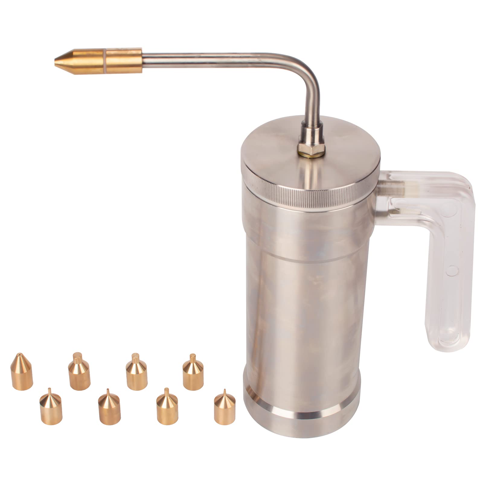 300ml Liquid Nitrogen (LN2) Sprayer with 9 Freeze Heads - Professional Cryotherapy Tool for Wart Removal, Skin Tag Treatment & Pain Relief - Perfect for Dermatologists, Salons & Home Use