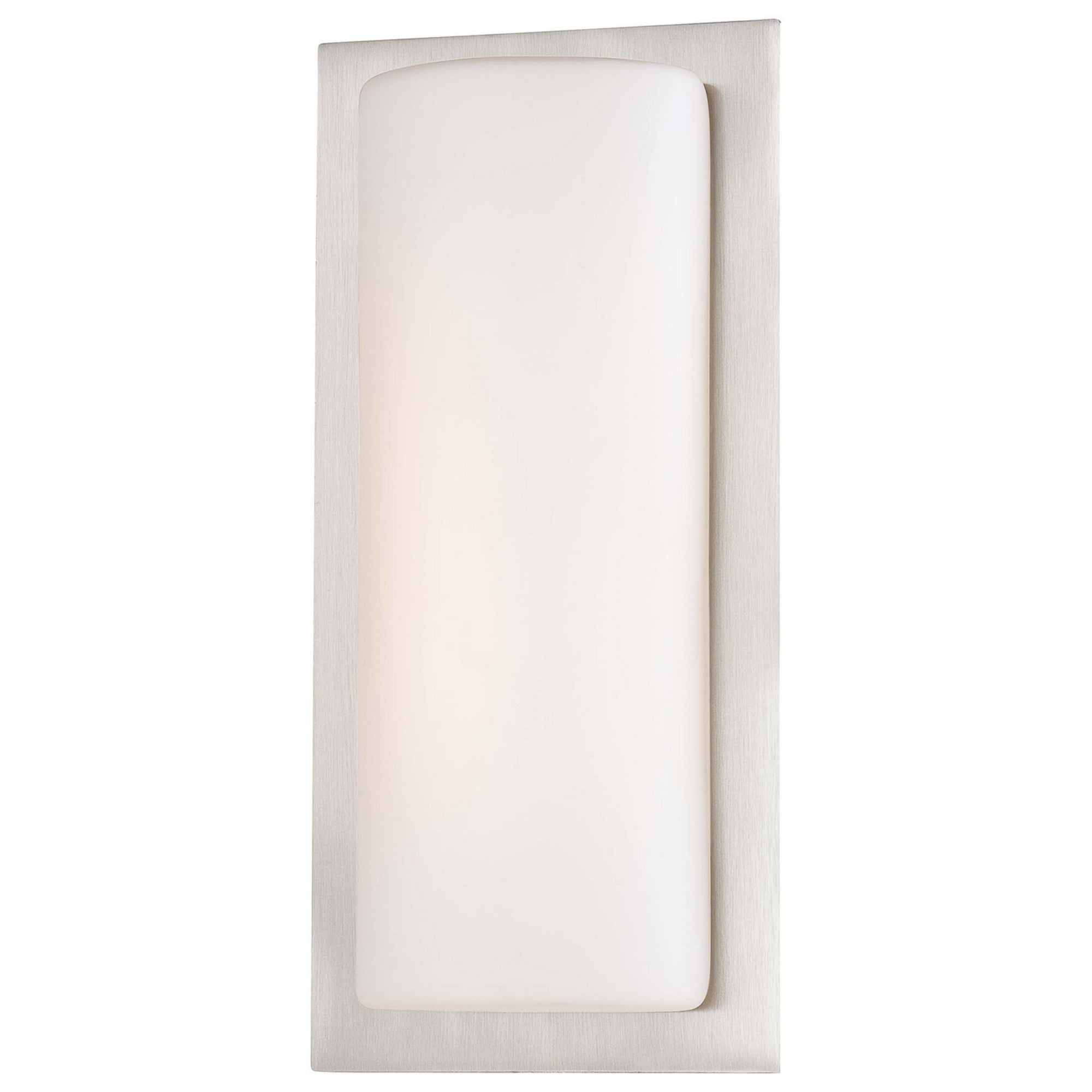 12 Inch LED Wall Light - Brushed Aluminum Finish for Modern Home & Office Decor - Perfect for Hallways, Bedrooms, and Outdoor Spaces