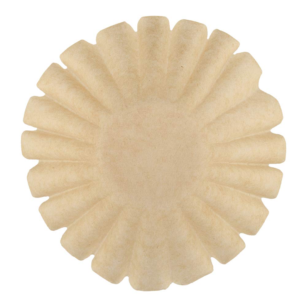 Premium Wood Fiber Coffee Filters - 50pcs #1 Cone Shape Paper Filters for Drip Coffee Makers, Compatible with Most Brewers - Perfect for Home, Office & Camping Use