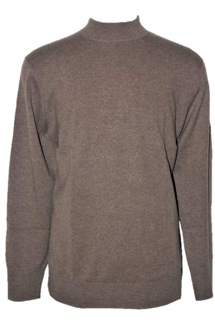 Premium Shephe Men's Mock Turtleneck Cashmere Sweater - Soft Winter Pullover for Business Casual & Date Night Outfits