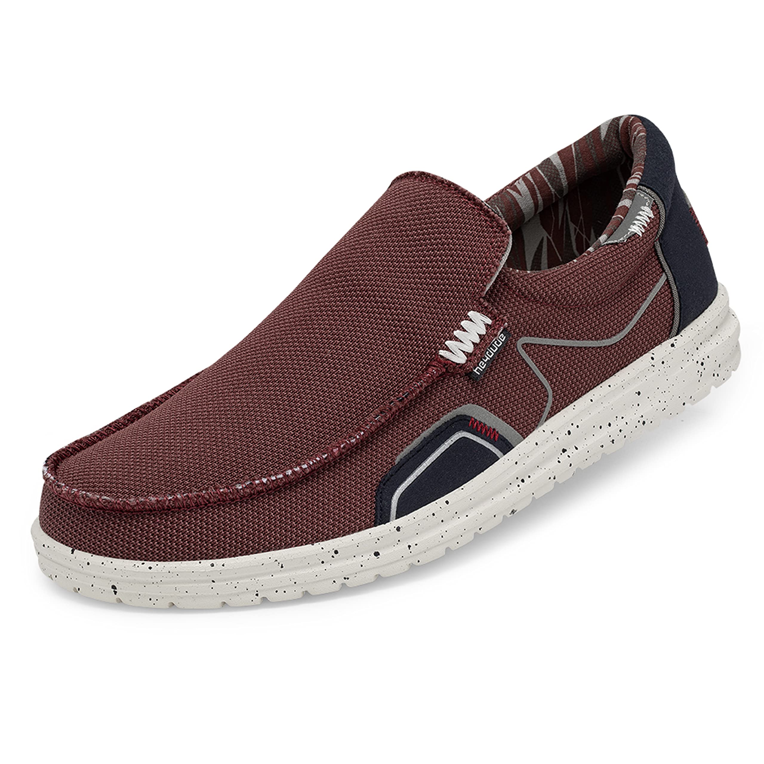Hey Dude Men's Mikka Hawk Slip-On Loafers - Comfortable & Lightweight Casual Shoes for Men in Multiple Colors & Sizes | Perfect for Walking, Travel & Everyday Wear