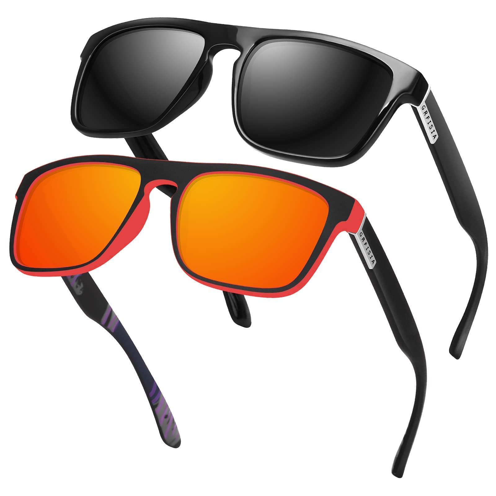 Vintage Polarized Sunglasses for Men & Women - UV400 Protection, Classic Retro Style for Driving, Outdoor & Fashion Use