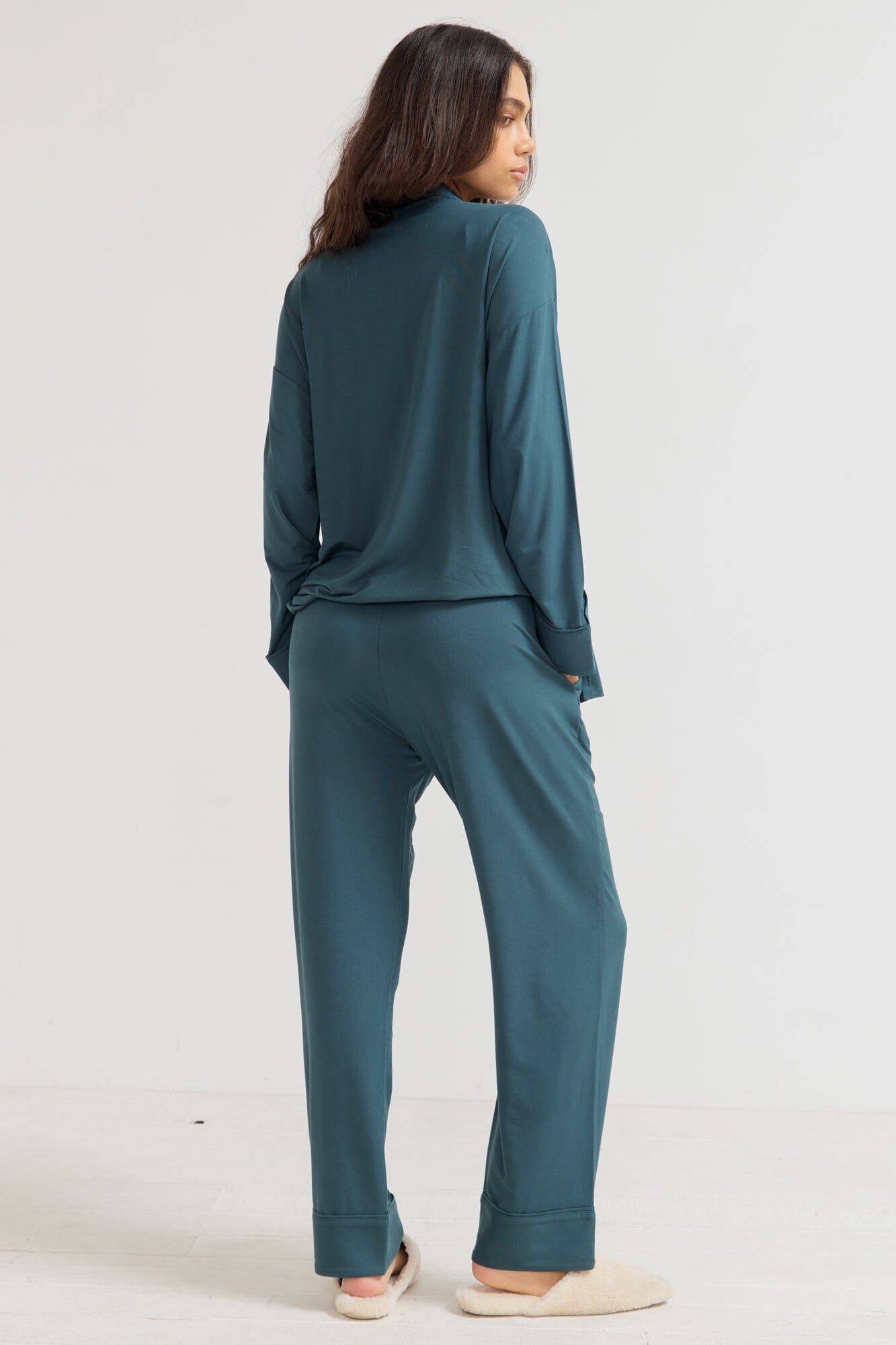 Ultra Soft Jersey Pajama Set for Women - Cozy Sleepwear & Lounge Outfit - Perfect for Nighttime Comfort, Relaxing at Home, and Gift Giving