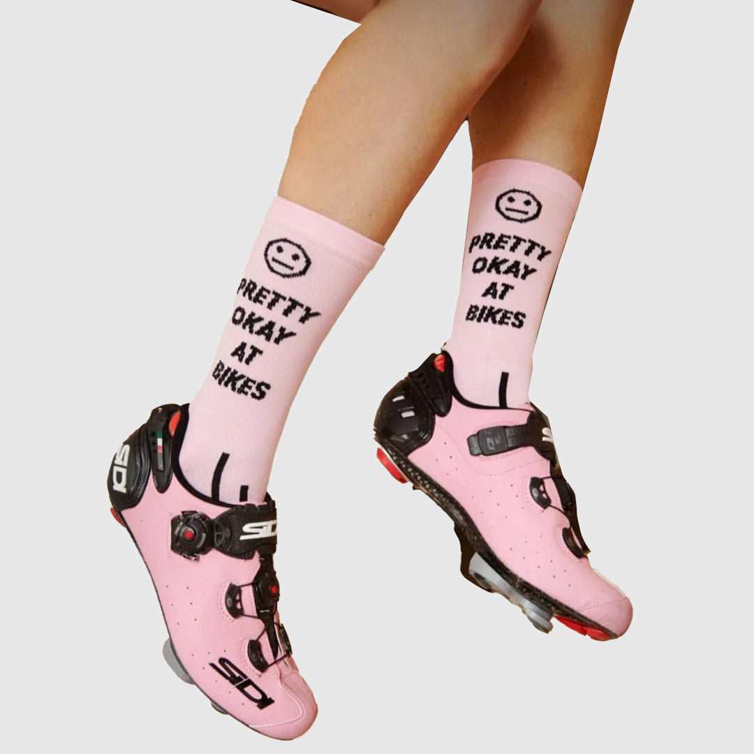 Cycling Socks for Men & Women - Breathable Bike Socks with Arch Support - Perfect for Road Cycling, Mountain Biking & Indoor Training - Final Sale