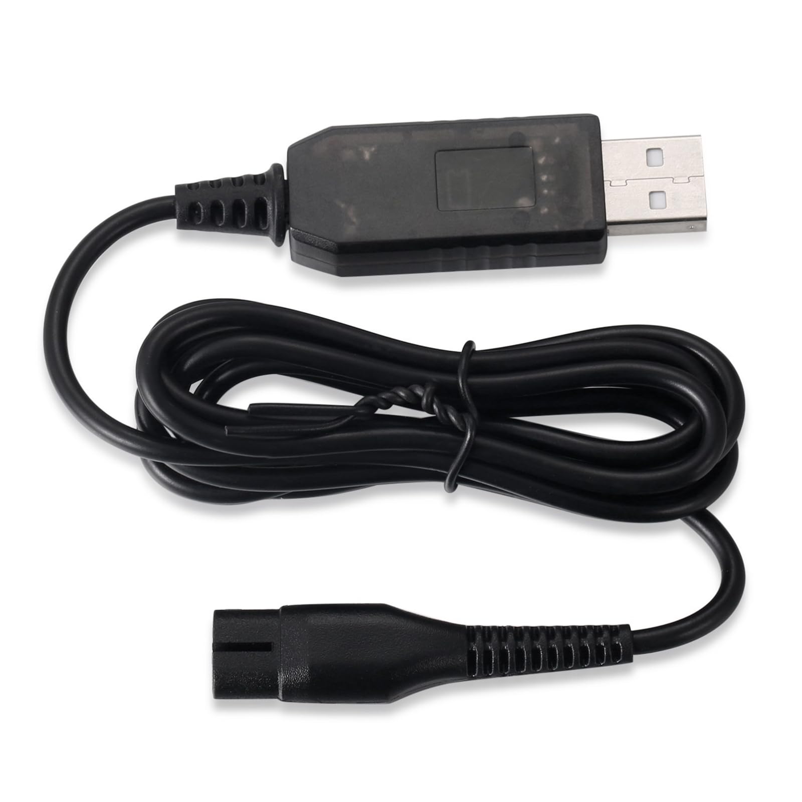 USB Shaver Charger Cable for QP2520/70/90 & QP2620 Series - Replacement Charging Cord for Electric Shavers - Home & Travel Use
