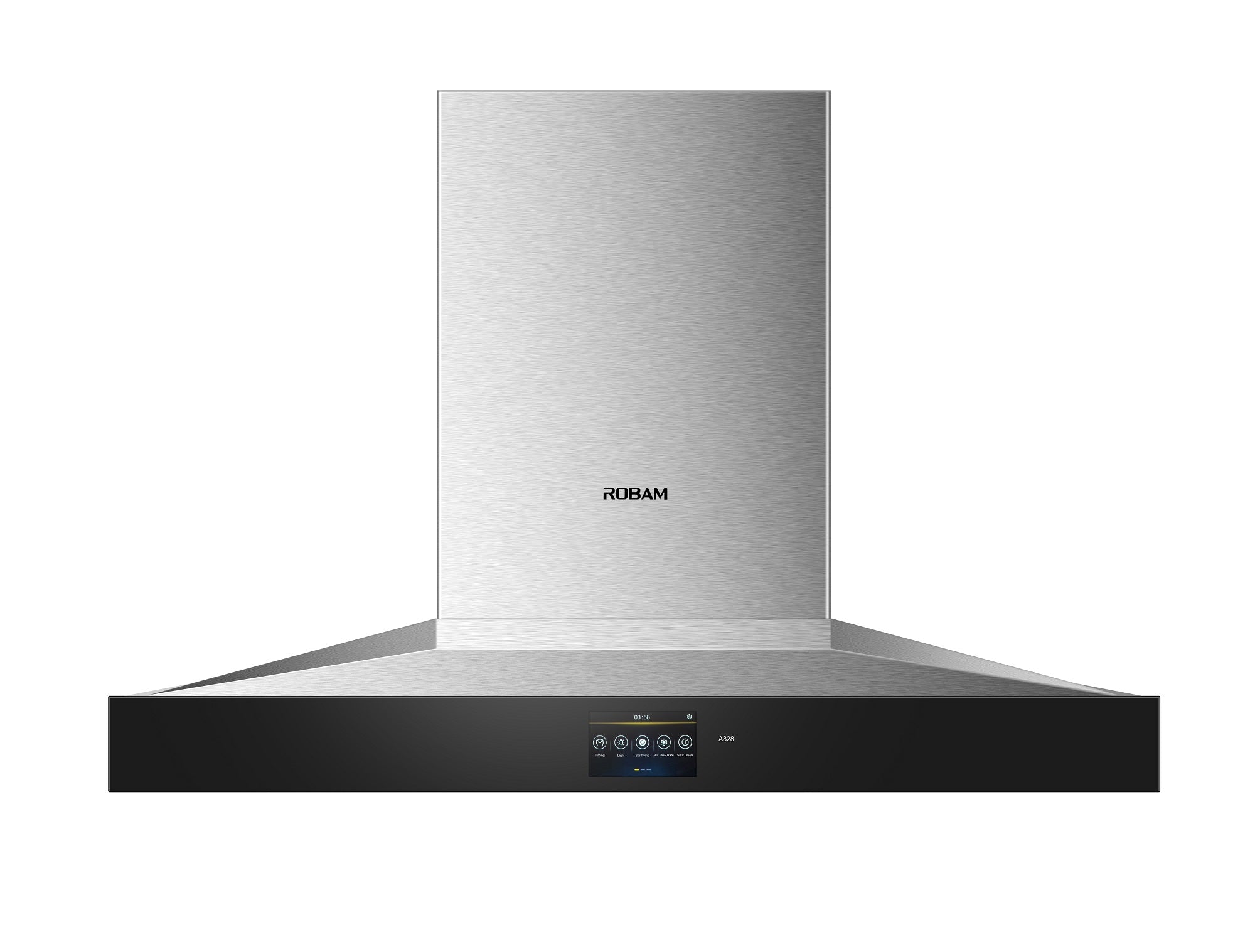 CXW-220 A828 30-inch Stainless Steel Range Hood with LED Lights - Powerful 800 CFM Kitchen Ventilation for Smoke and Odor Removal - Perfect for Home Cooking, Grilling, and Frying