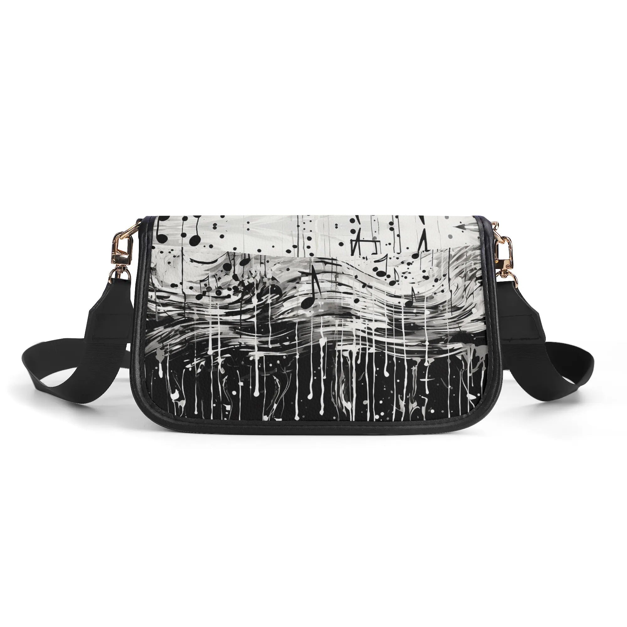 Trendy Leather Crossbody Bag with Chain Strap for Women - Perfect for Concerts, Parties & Everyday Use
