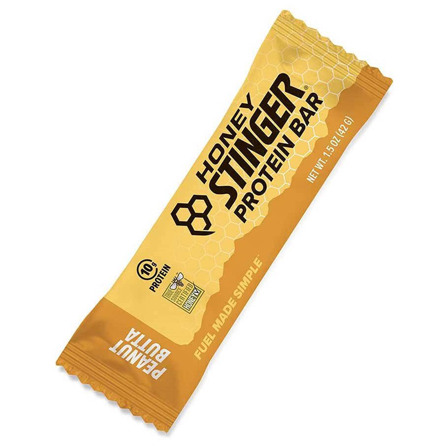 Honey Stinger Protein Bar - Organic Energy Snack for Athletes & Fitness Enthusiasts - Pre & Post Workout Fuel - Gluten Free & High Protein Nutrition for Running, Cycling & Outdoor Activities