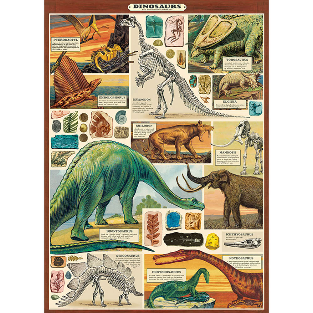 Dinosaur & Prehistoric Animal Wrapping Paper - Perfect for Birthday Parties, Gifts, and Themed Events