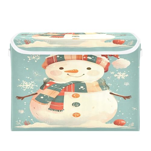Snowman in Red Hat