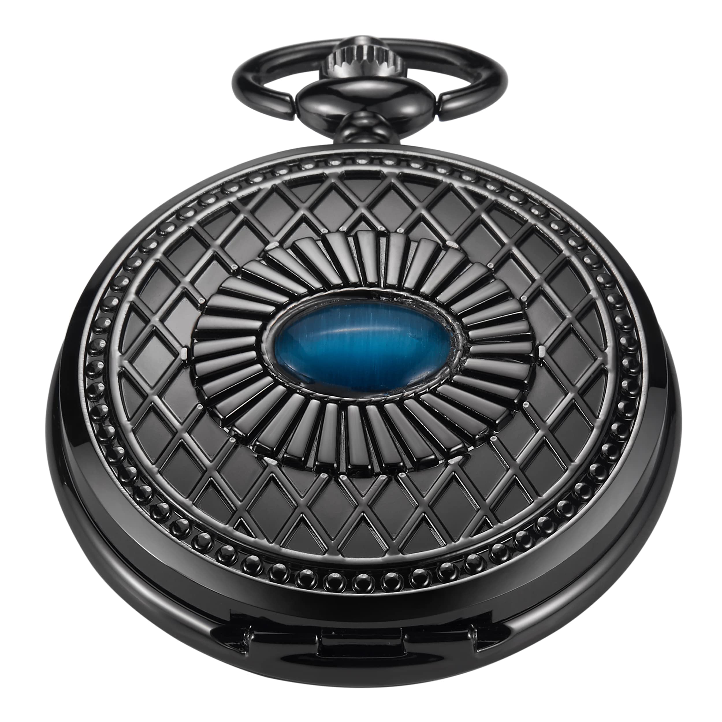 Vintage Men's Mechanical Pocket Watch with Roman Numerals - Classic Steampunk Style for Collectors & Gifts - Perfect for Weddings, Cosplay & Formal Events