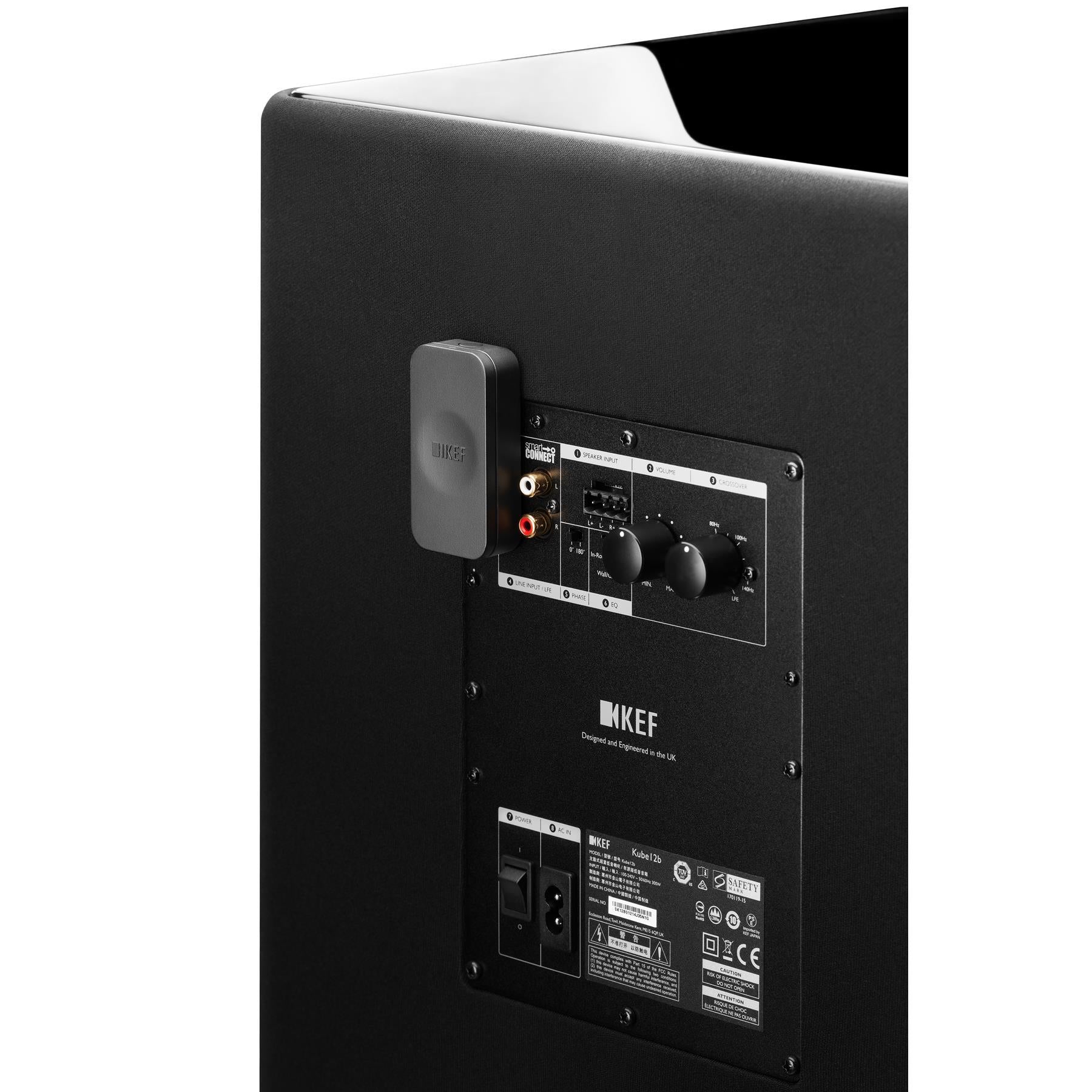 KEF KW1 Wireless Subwoofer Adapter Kit - Wireless Audio System for Home Theater & Music | Easy Setup for Surround Sound Speakers | Perfect for Living Room, Gaming & Movie Nights