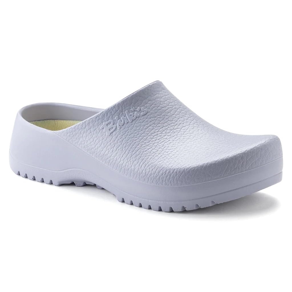 Birkenstock Unisex Super-Birki Vegan Clogs - Purple Fog - Size 42 EU (US Men's 9 / Women's 10) | Slip-Resistant Kitchen & Garden Shoes for Comfort & Support
