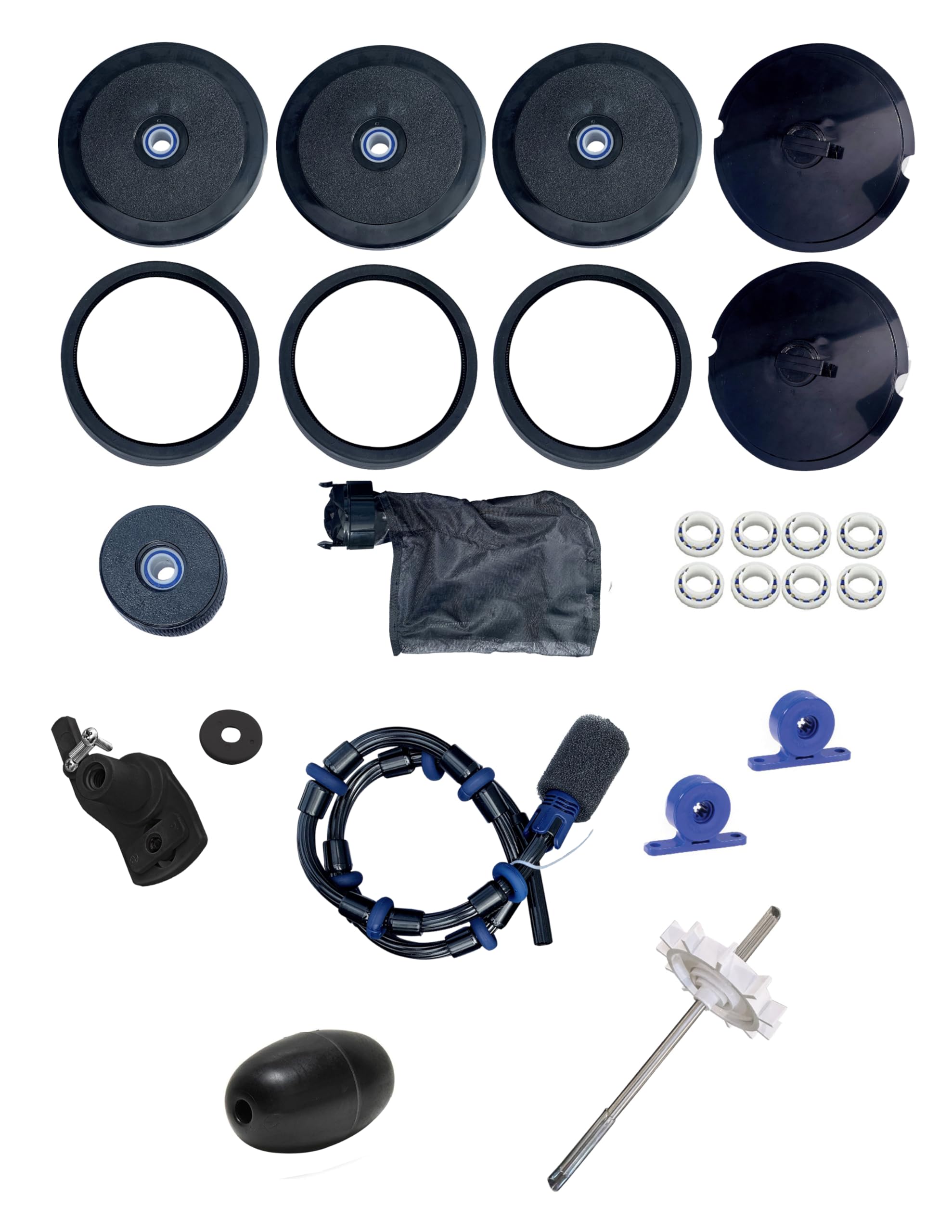 Polaris Black Max 280 Pool Cleaner Rebuild Kit - Replacement Parts for Pool Maintenance - Perfect for In-Ground Pool Cleaning & Repair