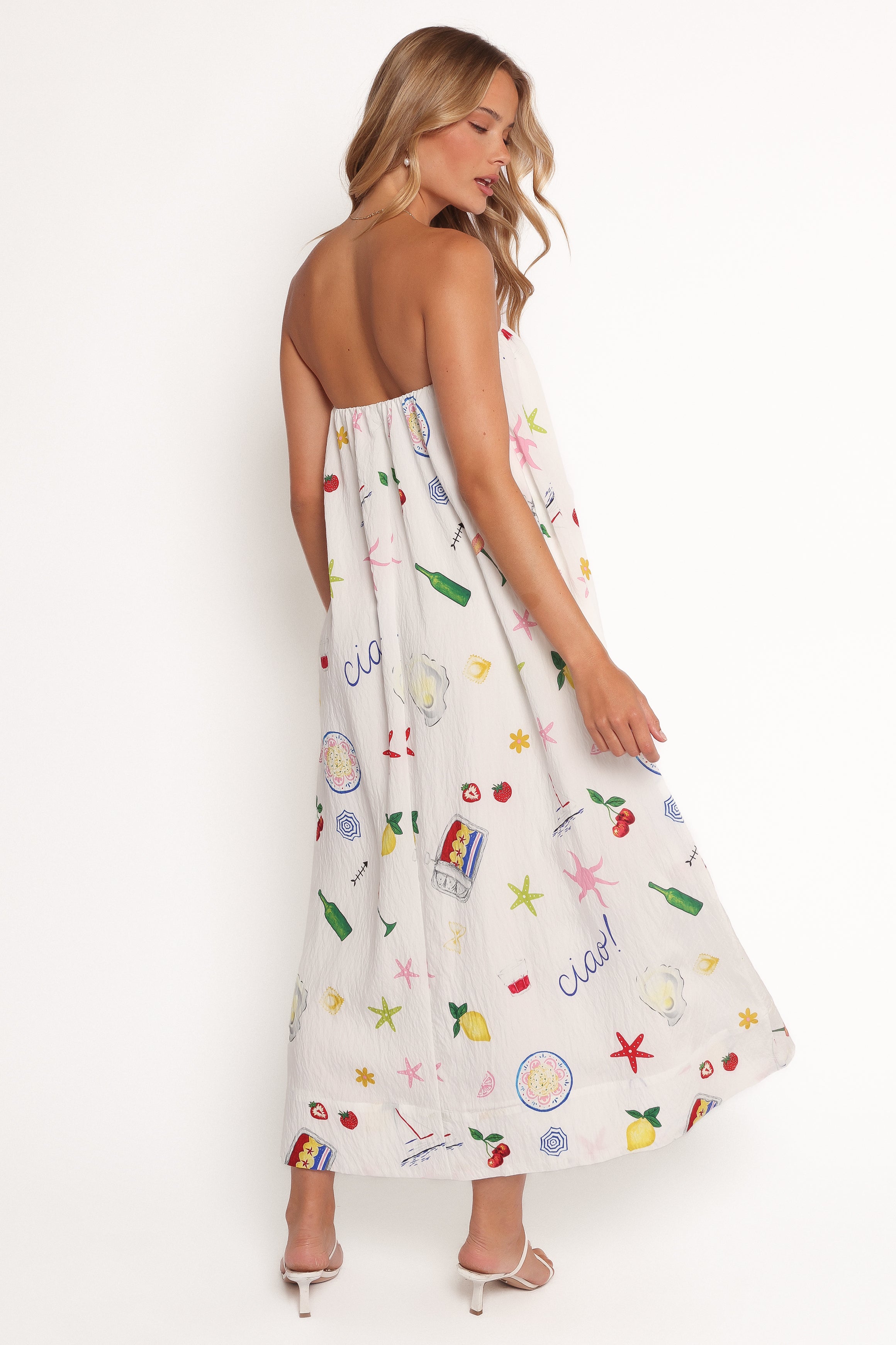 Celia Women's Maxi Dress - Flowy Long Summer Dress with Pockets, Elegant Boho Chic Style for Beach, Vacation & Casual Wear