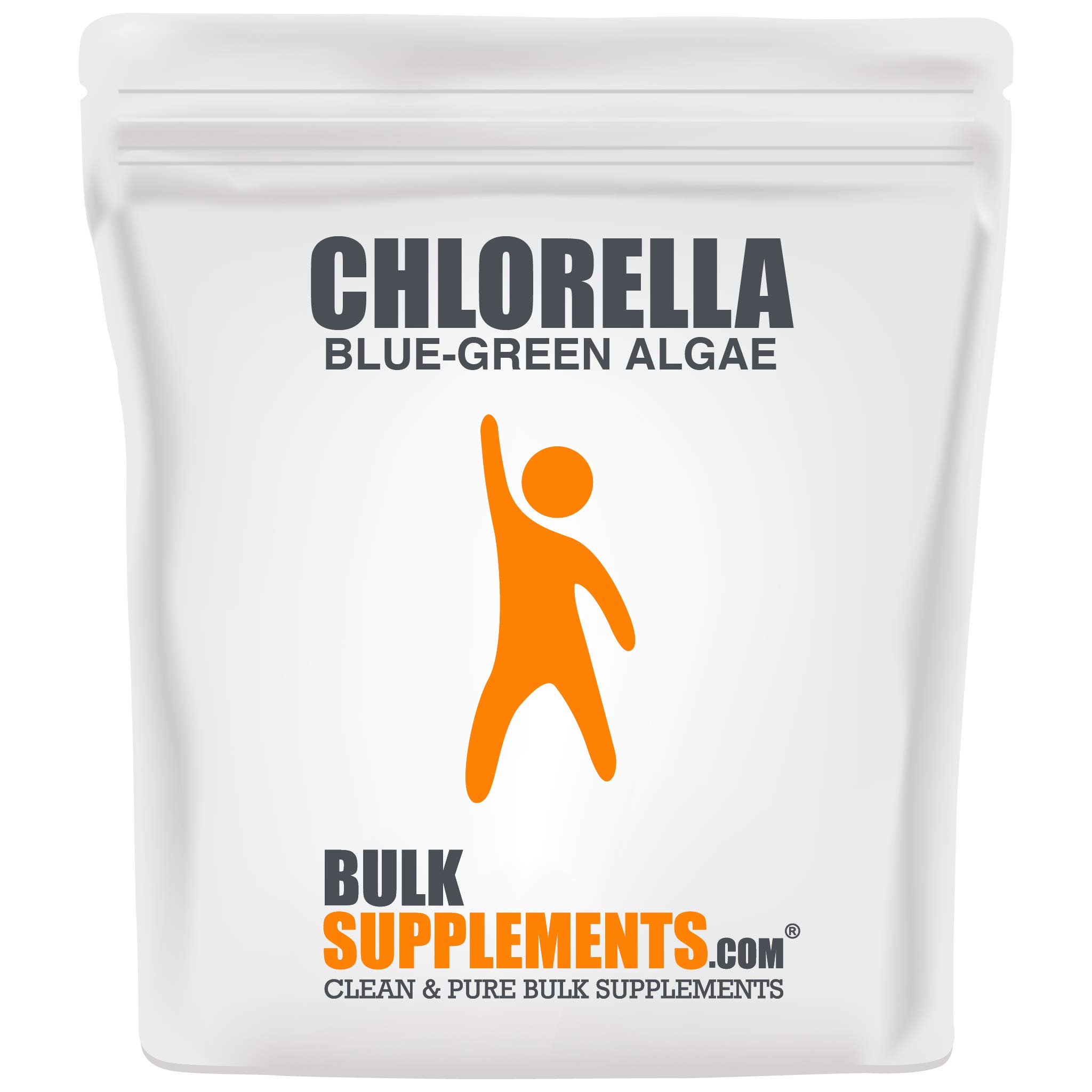 BulkSupplements.com Organic Chlorella Powder 500g (1.1 lbs) - Premium Green Superfood Supplement with Chlorophyll for Detox & Energy Boost - Perfect for Smoothies, Juices & Wellness Routines