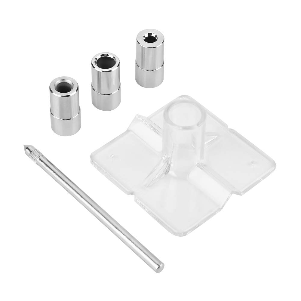6/8/10mm Woodworking Drill Guide Set - Precision Hole Positioner & Angle Locator Tool for Electric Grinders - Perfect for Drilling Oblique Holes in Woodworking Projects, DIY Furniture Making & Cabinet Installation