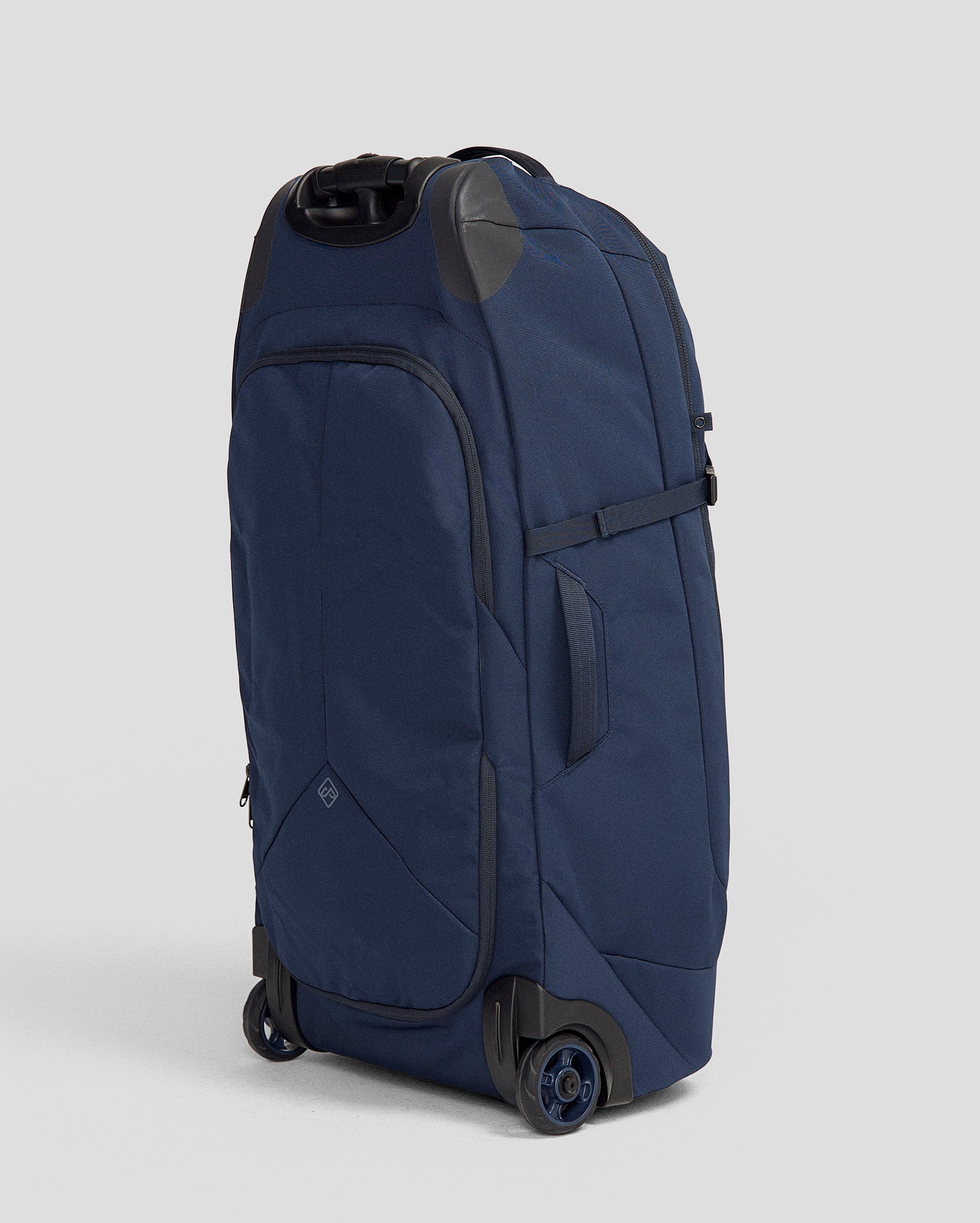 Hybrid Trolley v5 70L Travel Backpack - Pure Navy Blue for Outdoor Adventures, Business Trips & Weekend Getaways