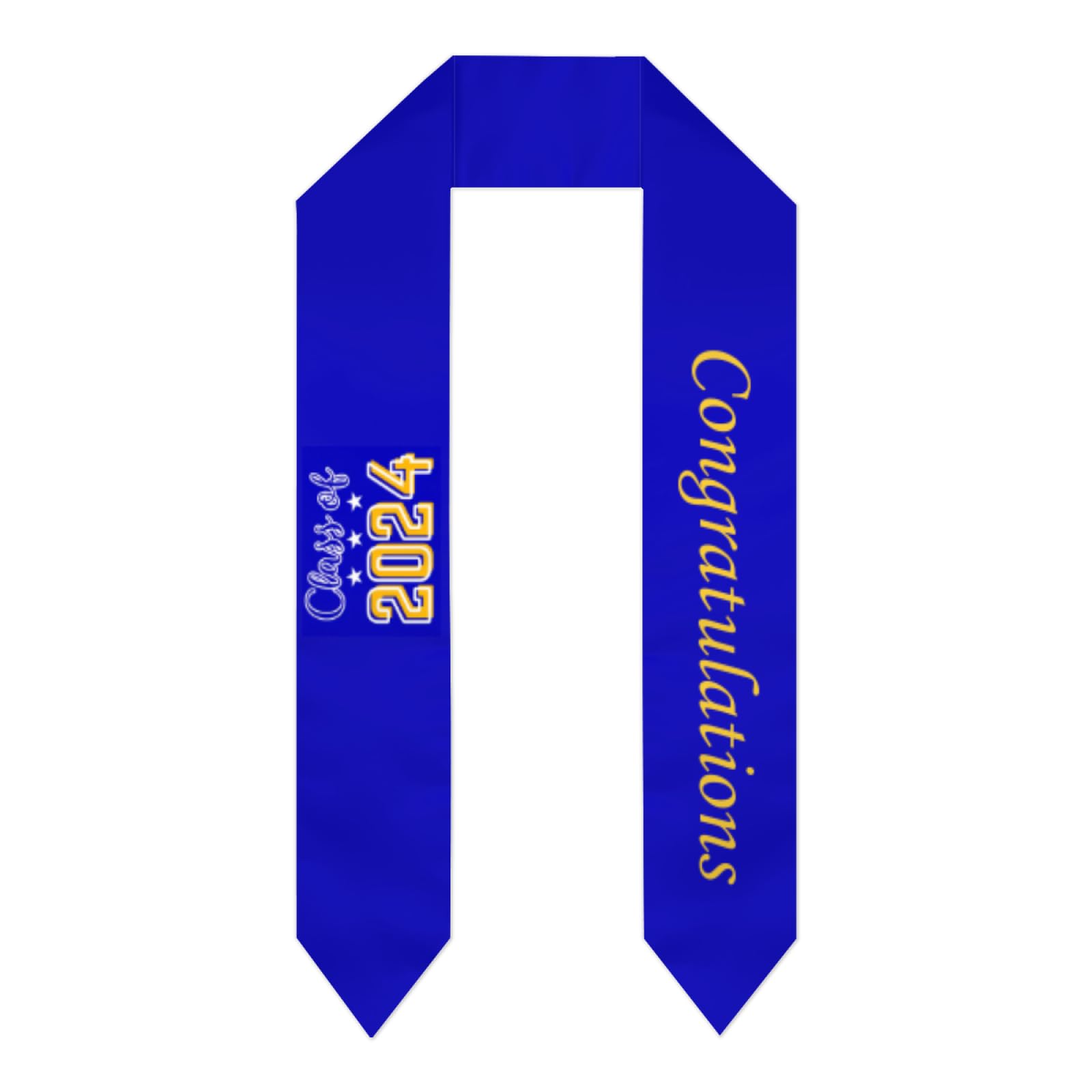 2024 Graduation Stole & Sash - Class of 2024 Graduation Accessories for High School & College Ceremonies - Perfect for Graduation Photos & Commencement Celebrations