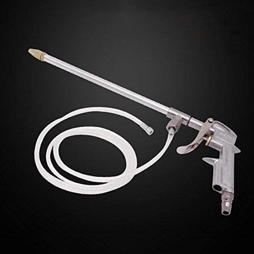 **Pneumatic Air Blow Gun with Brass Nozzle - Car Engine Cleaning Kit, Siphon Spray Gun & Degreaser Tool (Silver) - Ideal for Auto Detailing, Workshop & Industrial Cleaning**