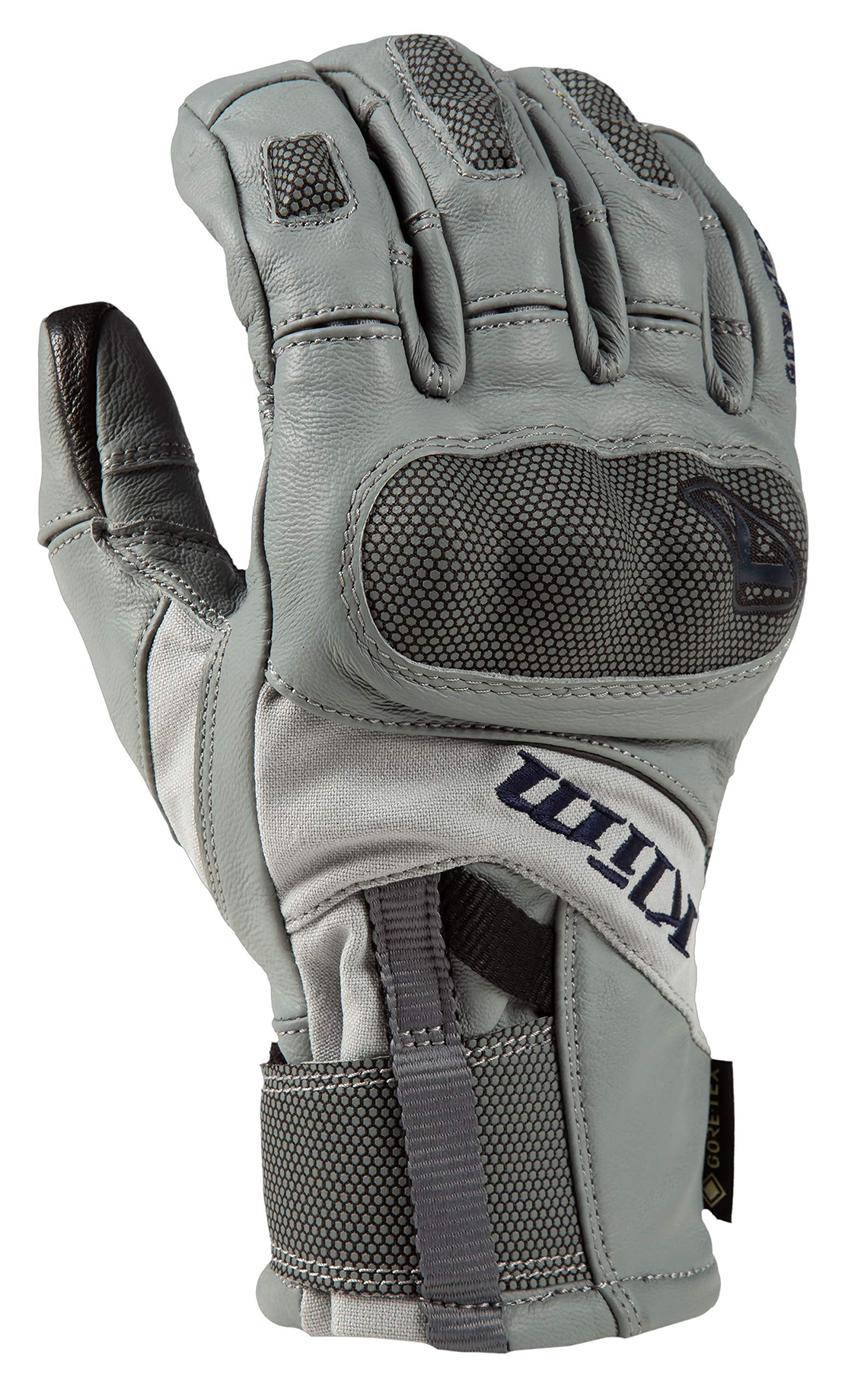 KLIM Adventure GTX Short Men's ADV Motorcycle Gloves - Waterproof & Durable Riding Gloves for Men - Perfect for Adventure Touring, Off-Road & Street Motorcycle Riding