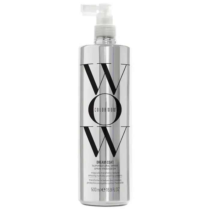 Color Wow Dream Coat Supernatural Anti-Frizz Spray Treatment - Weightless Heat Protection & Humidity Control for Smooth, Shiny Hair - Perfect for Styling, Blowouts & Frizzy Hair Care