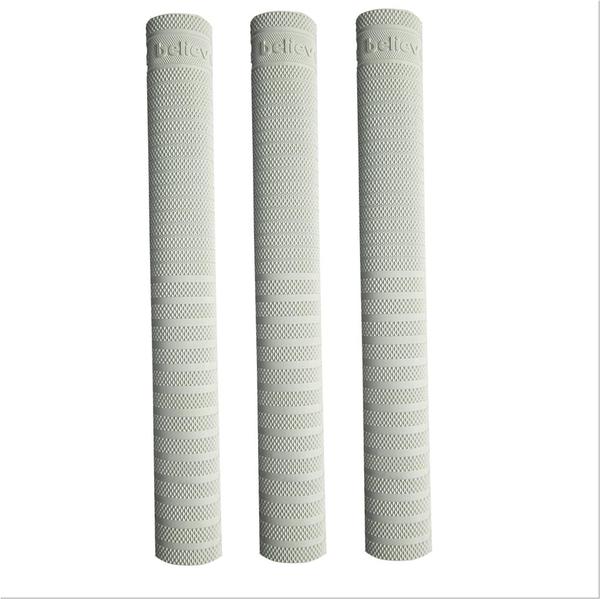 Premium SG White Hexa Cricket Bat Grip (3 Pack) - Enhanced Comfort & Control for Cricket Players - Perfect for Matches & Practice Sessions