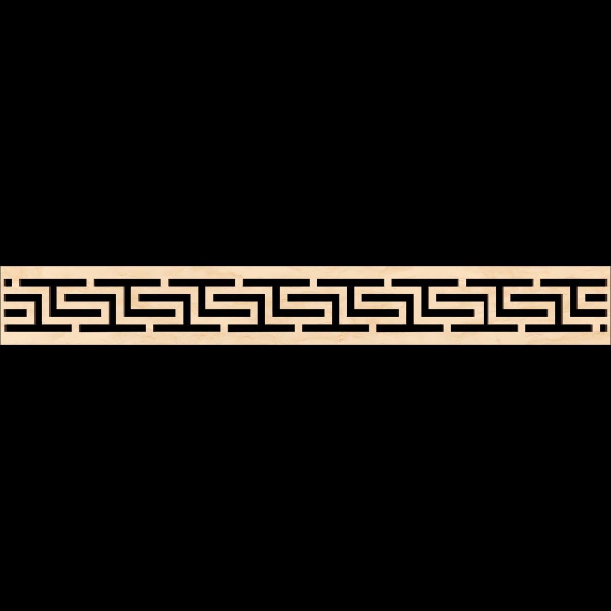 Tulum Fretwork Moulding - Decorative Wood Trim for Home & Furniture DIY Projects - Perfect for Wall Paneling, Cabinets, and Interior Design Accents