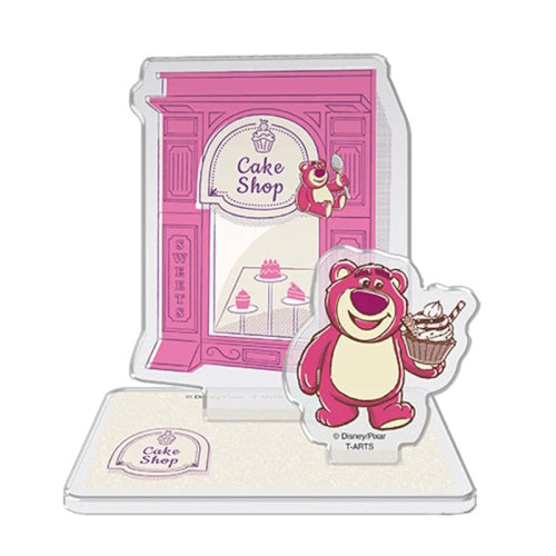 Disney Pixar Food Festival Acrylic Stand - Takara Tomy 2 Inch Collectible Figure - Perfect for Desk Decor, Shelf Display, and Anime Merchandise Collection