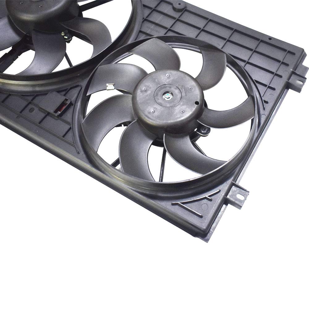 Chevrolet Malibu Impala Radiator and Condenser Fan Replacement 20979495 - High Performance Cooling Fan for Hot Weather & Heavy Traffic Driving