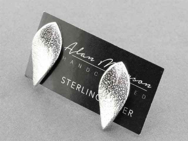 Little Leaf Stud Earrings - 925 Sterling Silver Dainty Floral Jewelry for Women - Perfect for Everyday Wear, Gift Giving & Special Occasions