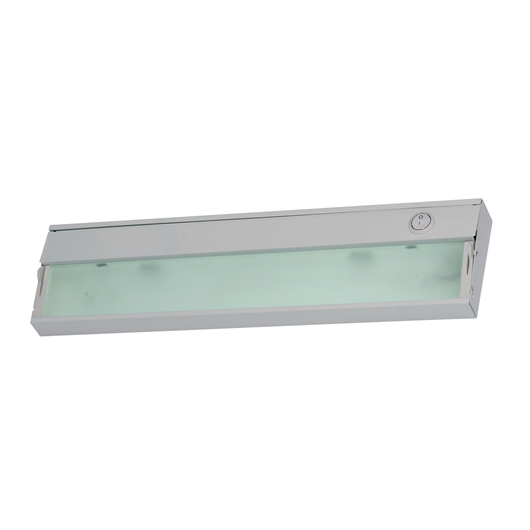 Stainless Steel Aurora 2-Light Under Cabinet LED Lighting - Perfect for Kitchen Countertops, Pantries & Workspaces