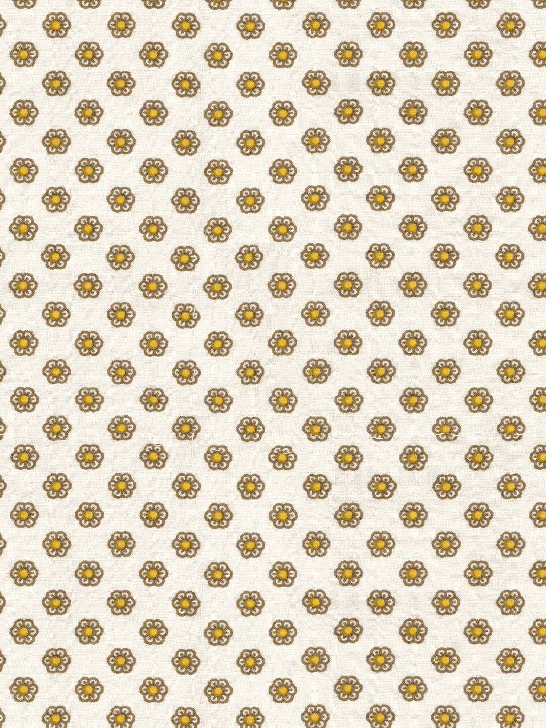 Chris Benz 'Ditsy Flower' Gold Wallpaper - Floral Peel and Stick Wallpaper for Bedroom, Nursery, or Home Decor