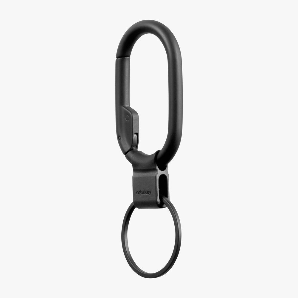 ORBITKEY Clip Mini - Compact Key Organizer for Minimalist Lifestyle | Durable & Stylish Black Design | Perfect for Home, Office, Travel & Everyday Carry (EDC)