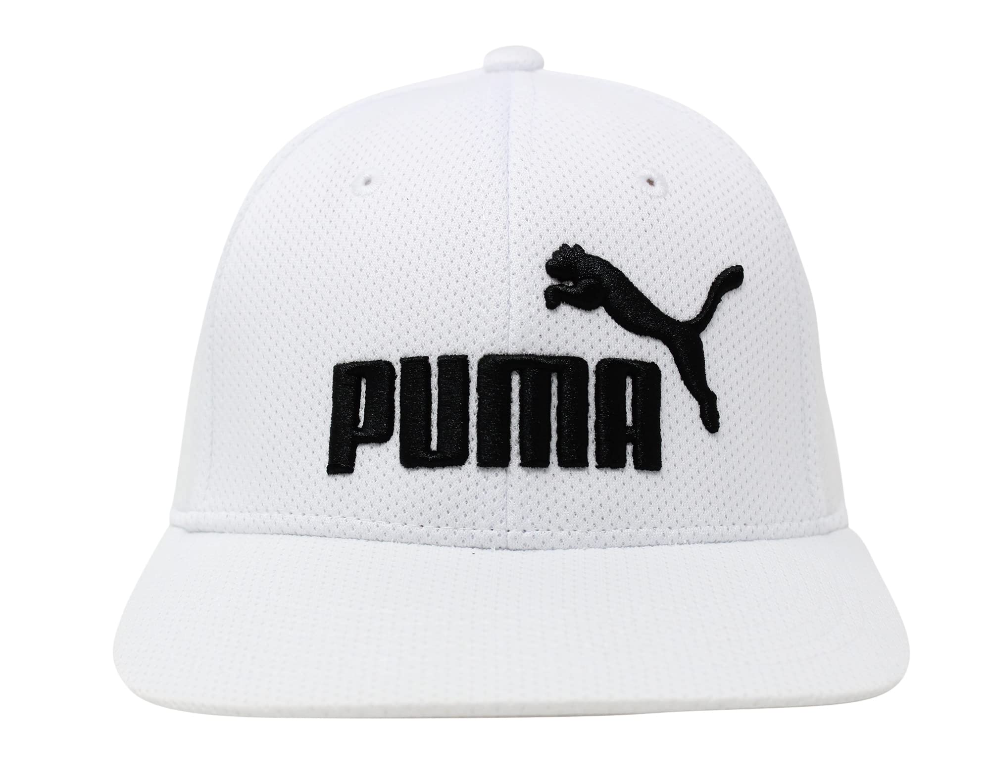 PUMA Evercat Mesh Stretch Fit Baseball Cap for Men - Adjustable Breathable Running Hat for Outdoor Sports & Casual Wear