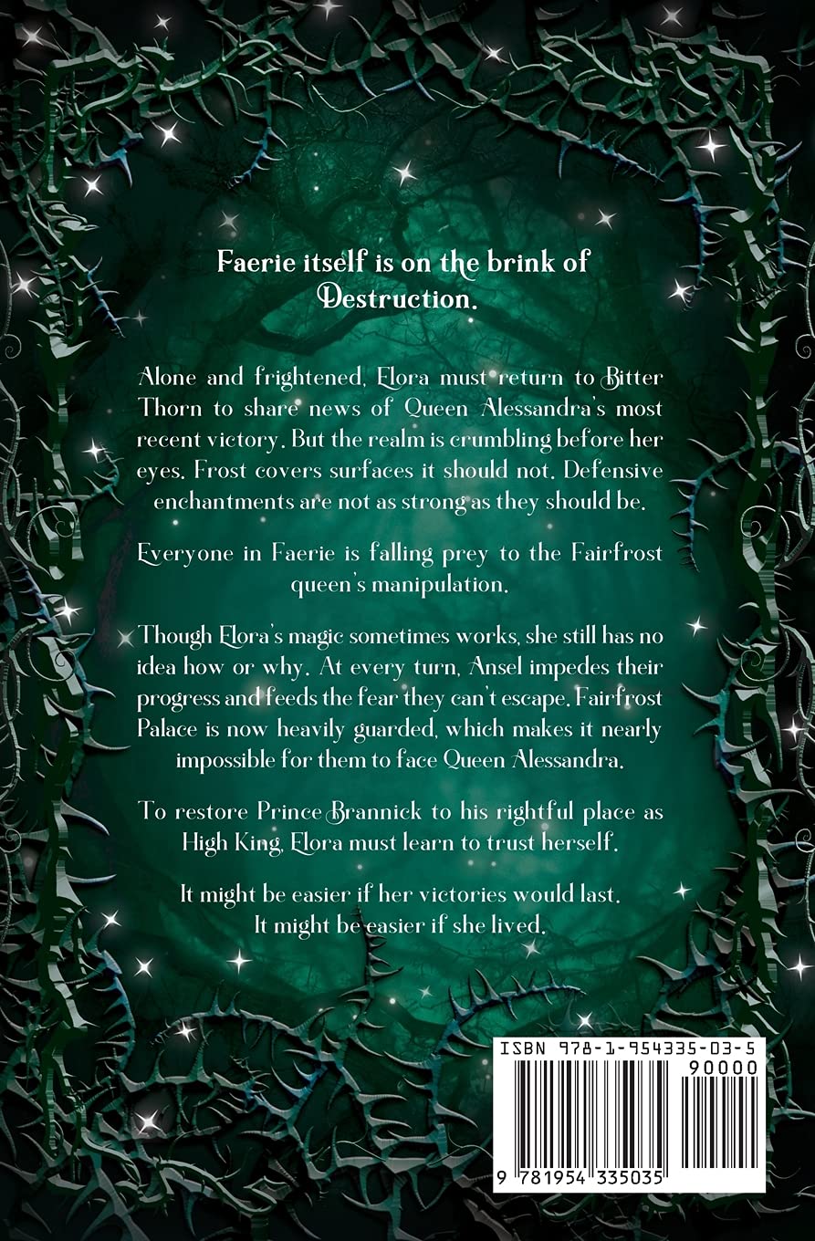 Queen of Bitter Thorn (The Fae of Bitter Thorn) - Fantasy Romance Novel for Adults | Dark Fae Court Intrigue | Perfect for Lovers of Enemies-to-Lovers & Fairy Tale Retellings