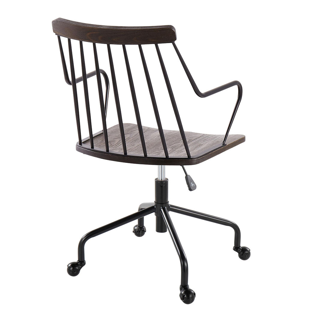 Premium Preston Office Chair - Ergonomic Mesh Back & Adjustable Height for Home & Office Workspaces - Ideal for Long Hours of Comfortable Sitting & Productivity