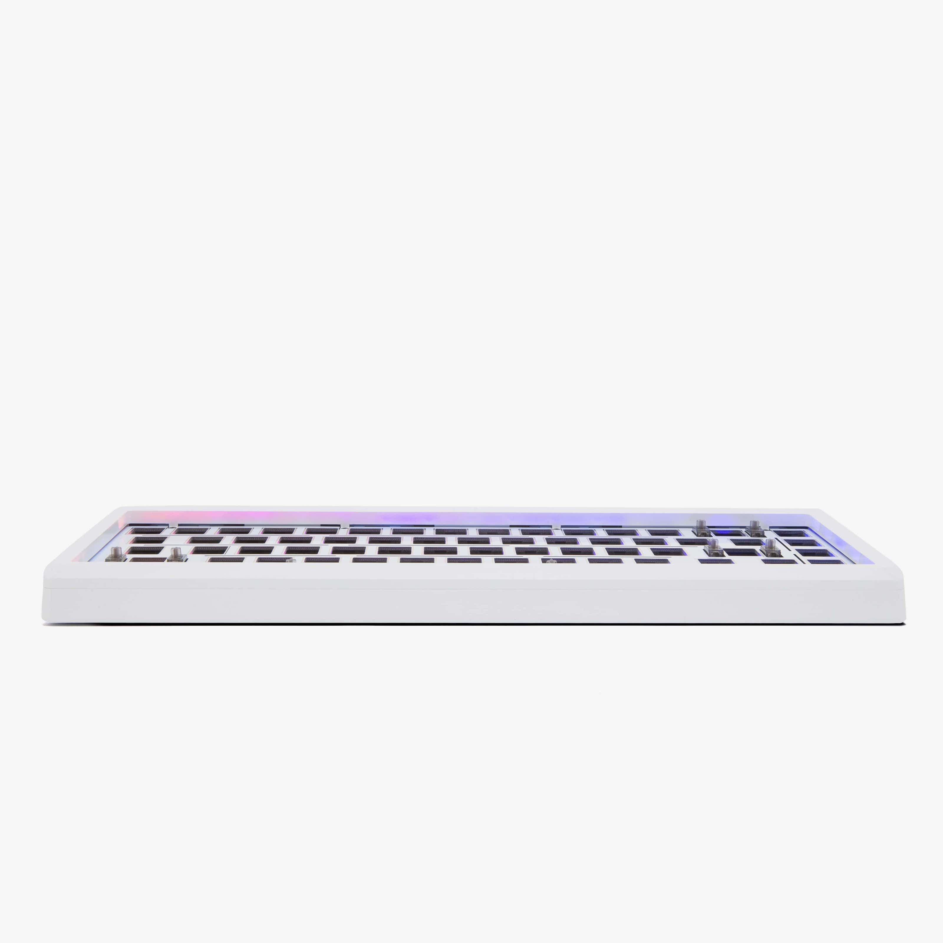 Higround Summit 2.0 65% Barebone Mechanical Keyboard Kit - White | Compact Gaming & Typing Keyboard for PC, Mac, Office & Home Use