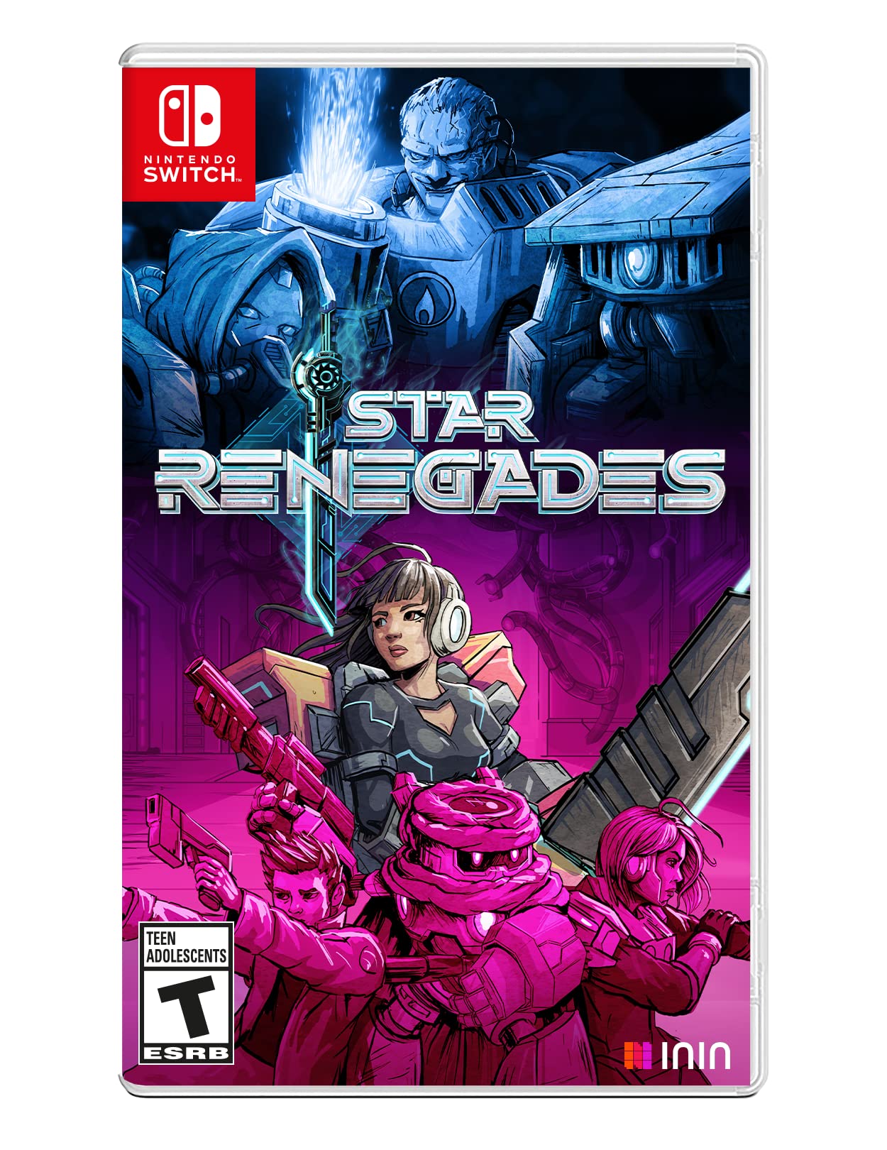 Star Renegades - Action RPG Game for Nintendo Switch | Sci-Fi Adventure with Roguelike Elements | Perfect for Handheld and TV Gaming