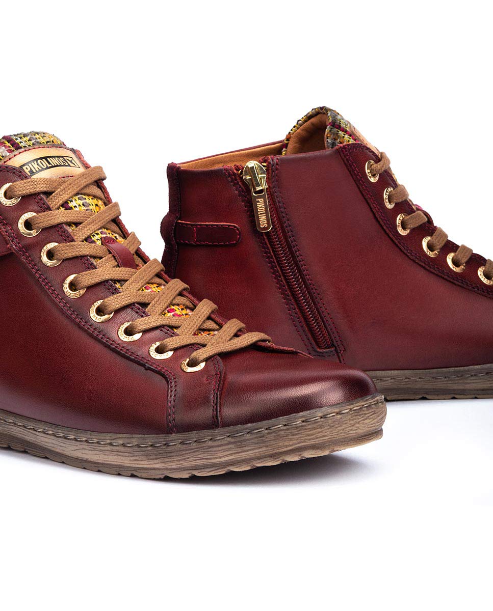 PIKOLINOS Women's Leather Lagos Sneakers - Comfortable & Stylish Casual Shoes for Walking, Travel & Everyday Wear