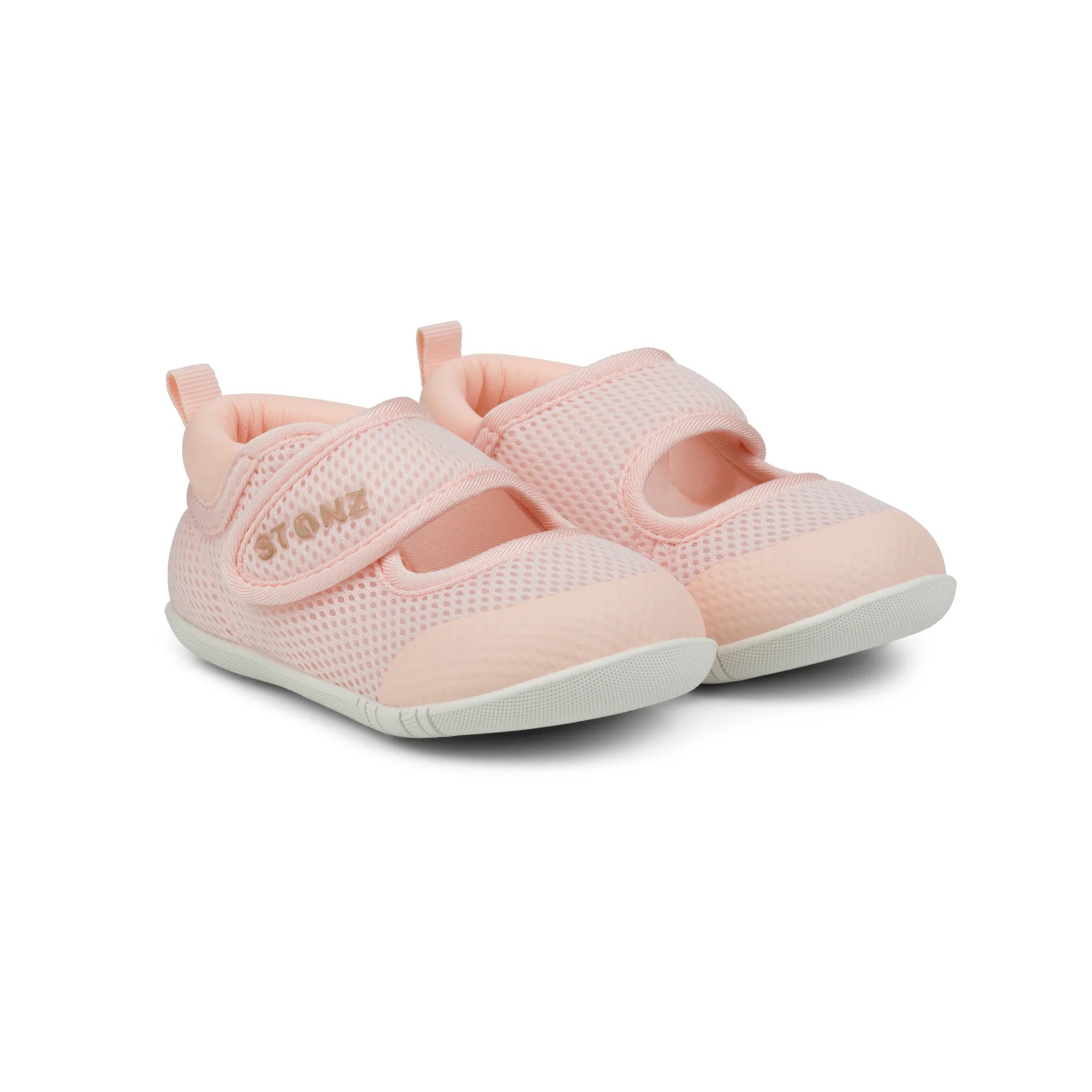 Stonz Haze Pink Cruiser Mary Jane Baby Shoes - Comfortable & Stylish First Walkers for Girls - Perfect for Outdoor Play & Special Occasions