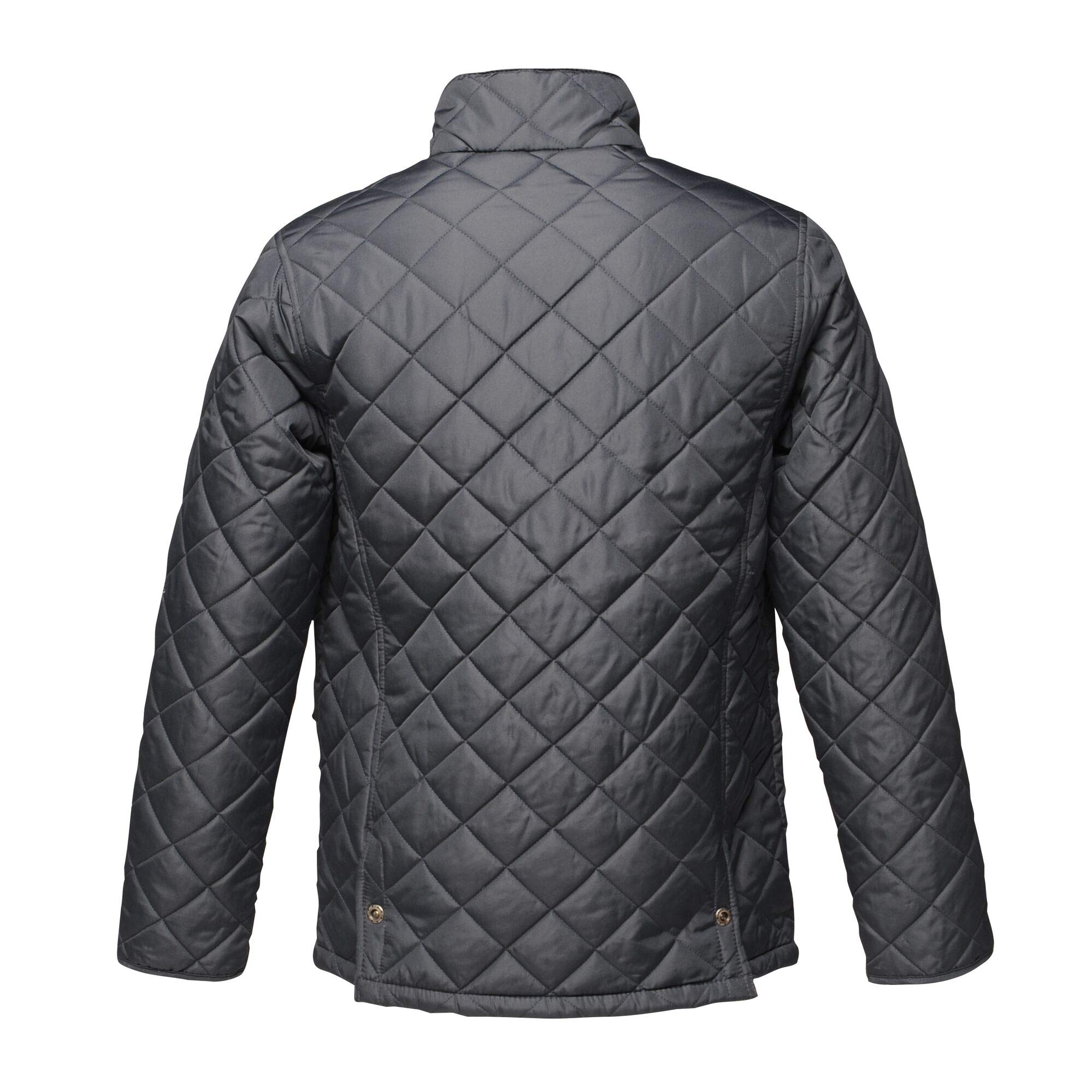 Men's Tyler Quilted Jacket TRA441 - Navy Blue 3XL (Chest 50
