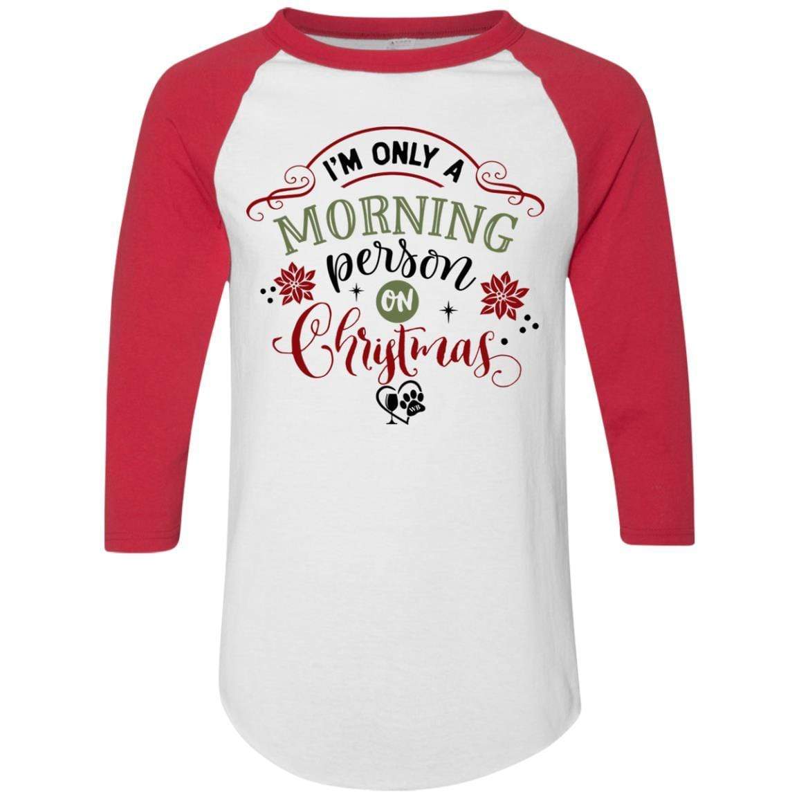 WineyBitches.Co Colorblock Raglan Jersey - Stylish Women's Baseball Tee for Casual Wear, Lounge & Weekend Outfits