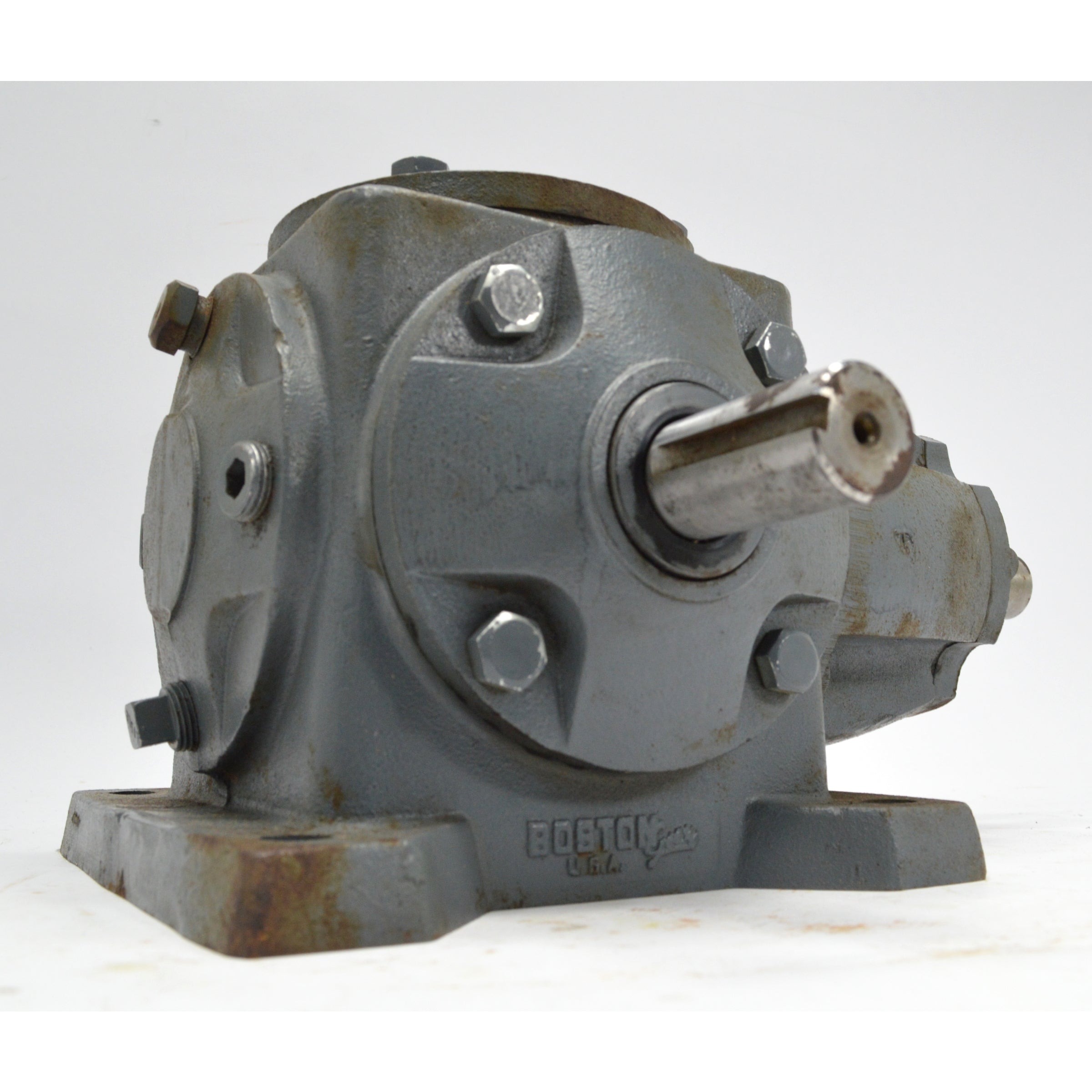 New BOSTON GEAR WORKS 1:1 Worm Gear Reducer 300 Series XR146 - Perfect for Industrial Machinery & Power Transmission Systems