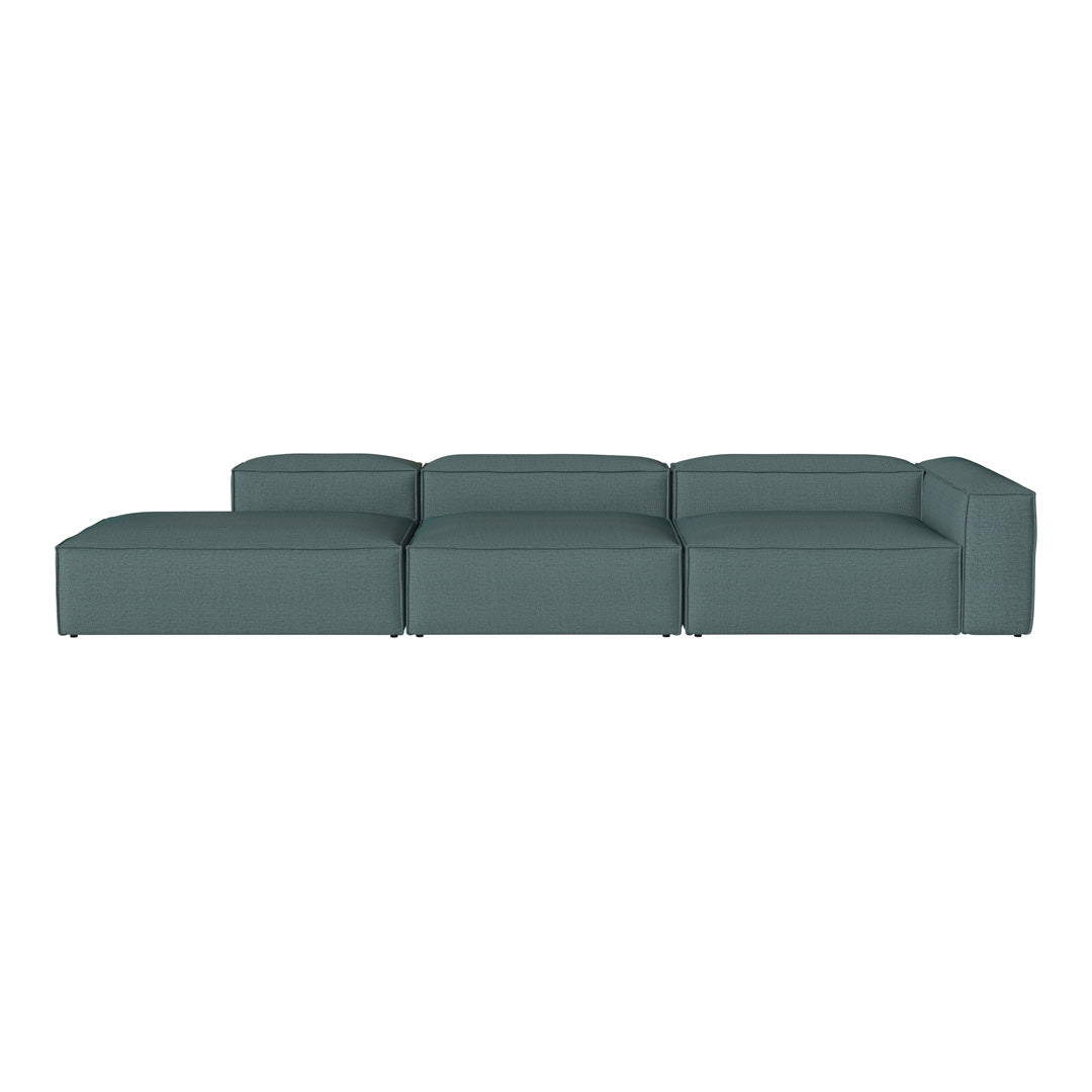 Cosima 3-Seater Sofa with Open End - Modern Living Room Furniture for Small Spaces | Perfect for Apartments, Studios & Cozy Home Decor