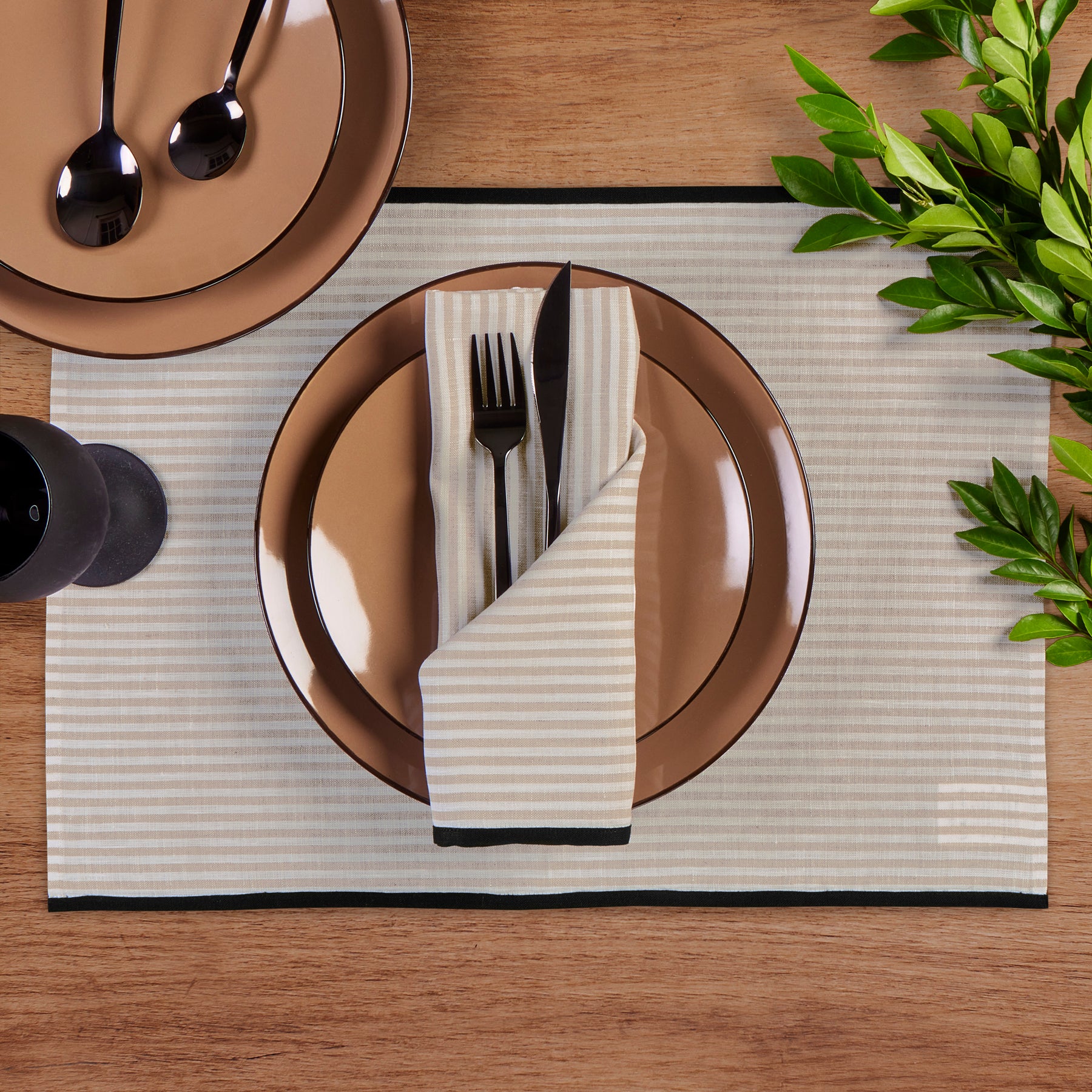 Premium Carmine Red Placemats Set of 4 - Waterproof & Heat-Resistant Table Mats for Dining, Kitchen, or Party Decor - Elegant Table Setting Accessories for Home & Restaurant Use