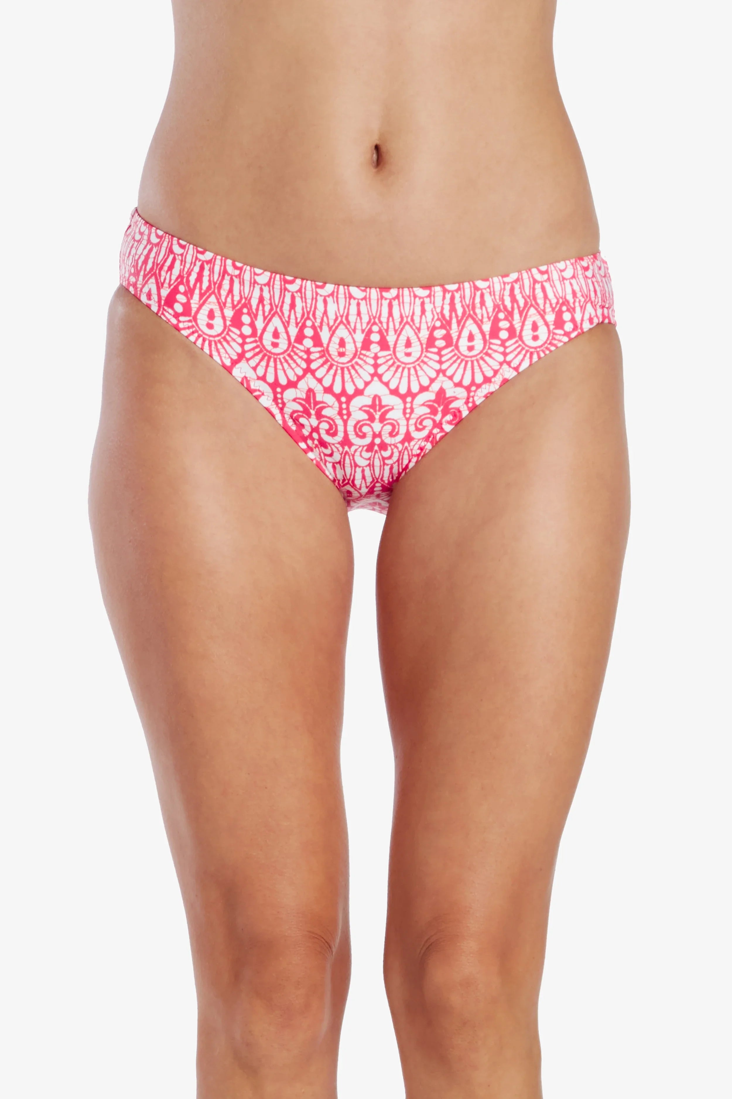 Island Batik Pink Classic Hipster Underwear - Comfortable & Stylish Women's Panties for Everyday Wear & Lounge