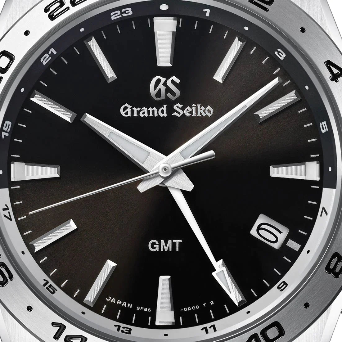 Seiko SBGN027 Sport Quartz GMT Watch - 39mm Black Dial with Stainless Steel Bracelet - Perfect for Travel, Business & Outdoor Adventures